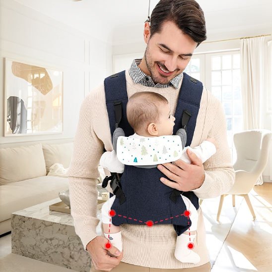 PORTE BEBE ERGONOMIQUE | Confort Premium