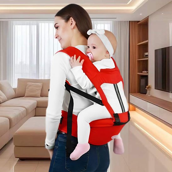 PORTE BEBE ERGONOMIQUE LUXE |Soutient dos et épaule
